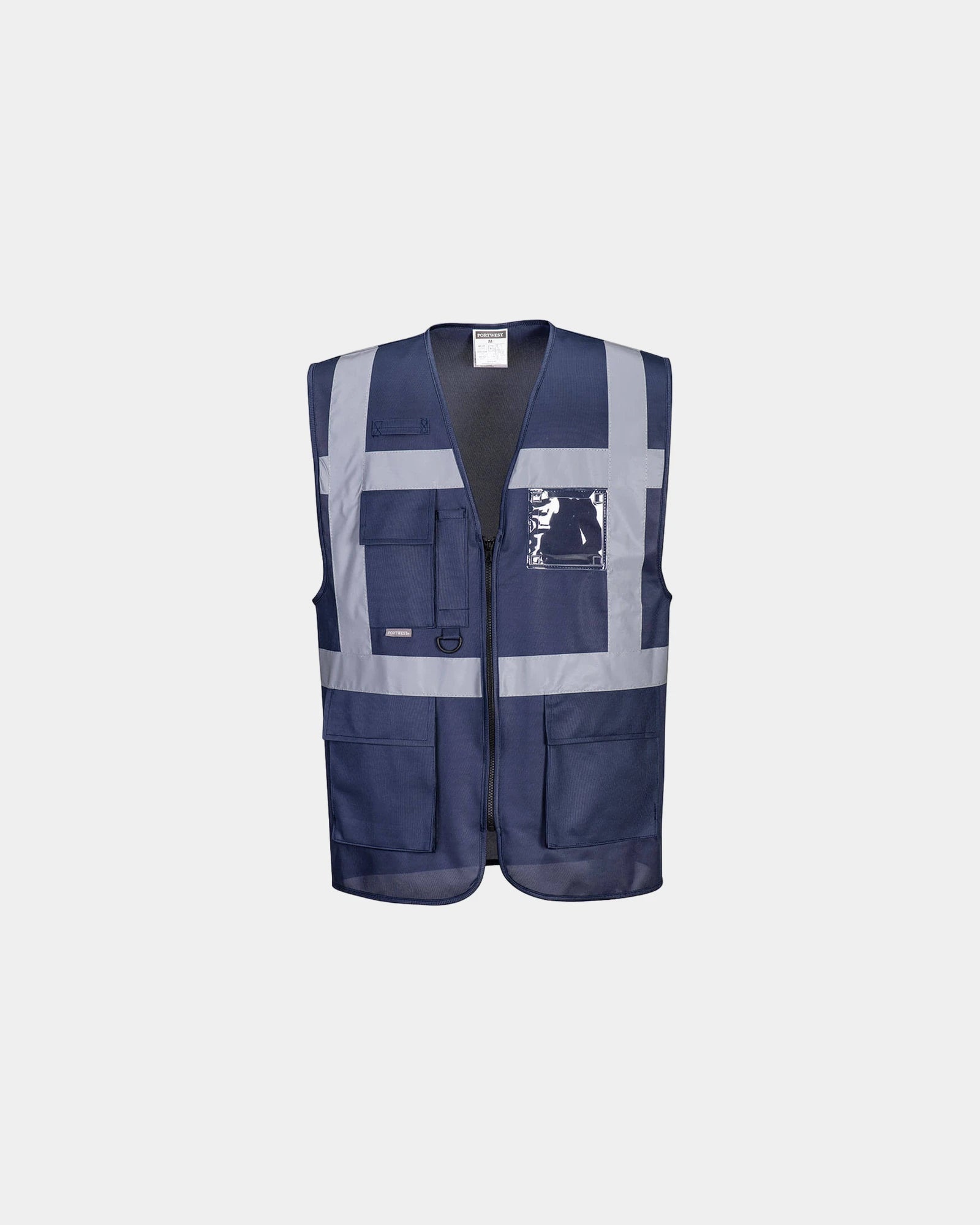 Gilet multifonction Iona Executive à personnaliser - Bleu Marine